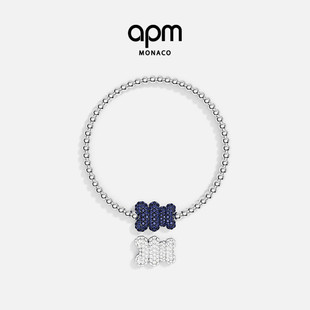 Bear银珠手链手饰简约经典 APM Yummy Baba 生日新年礼物 Monaco