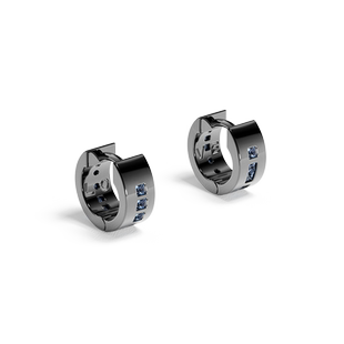 APM Monaco蓝色LOVE摩斯密码耳环女浪漫耳饰耳钉新年情人节礼物