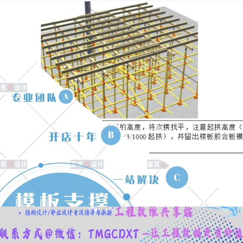 代做高大模板支撑工程专项施工方案 专家论证 三维BIM模型图片