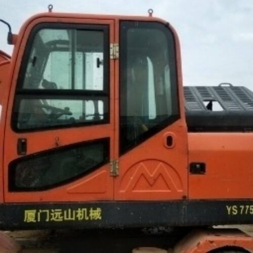 厦门远山YS775-8挖土机玻