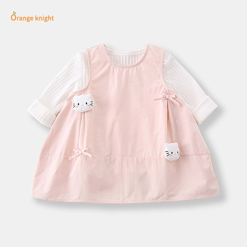 春秋季装女宝宝新款甜美可爱连衣裙套装周岁满月婴幼儿洋气两件套,童装/婴儿装/亲子装,套装,淘宝优惠券,粉丝福利购,淘宝优惠卷