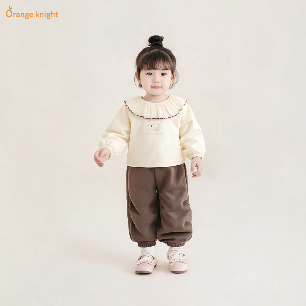 2026秋季新款套装童装女童套装儿童舒适运动休闲春秋外出服两件套