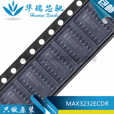 全新原装 MAX3232ECDR 丝印MAX3232EC 线路驱动器芯片 封装SOP-16