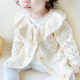 毛线洋气外出服春秋装 女童毛衣开衫 小外套儿童宝宝上衣针织开衫