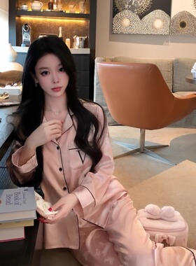 性感真丝睡衣女新款夏季高级感家居服纯欲风