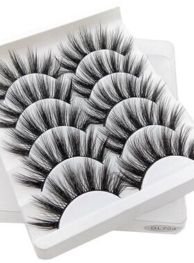 5 Pairs 3D Makeup False Eyelashes Eye Lashes Handmade Thick