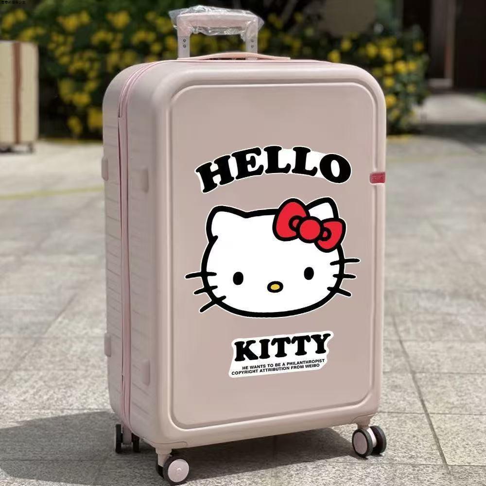 hellokitty凯蒂猫行李箱贴纸防水不留胶大号旅行箱拉杆箱装饰贴纸