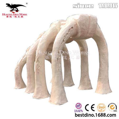 考古挖掘恐龙蛋化石博物馆恐龙孵化蛋化石摆件自贡恐龙工厂制作.