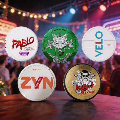 口含袋velo正品zyn水果唇袋海外代购pablo能量袋white fox snus