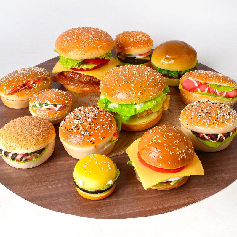 仿真汉堡包模型假三明治食物餐厅烘焙店厨柜展示儿童厨房玩具道具,鲜花速递/花卉仿真/绿植园艺,仿真果蔬,淘宝优惠券,粉丝福利购,淘宝优惠卷