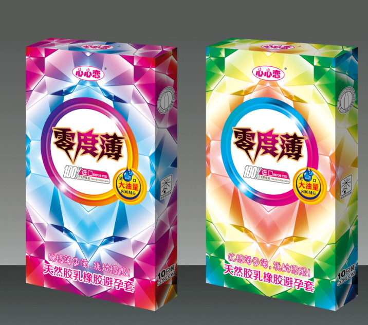 心心恋零度薄避孕套10只装超市避孕套