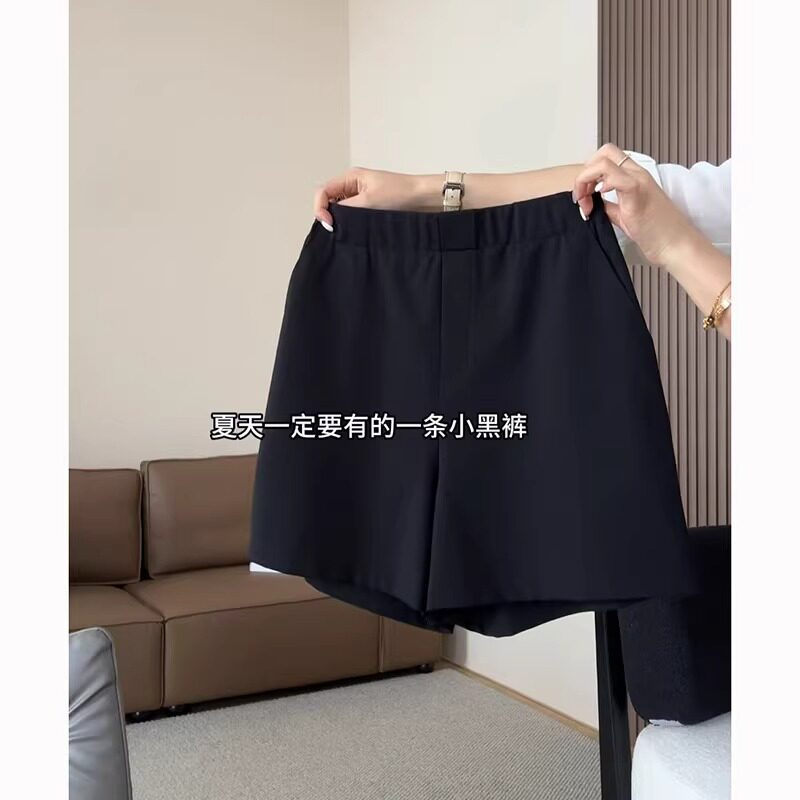 韩系高腰休闲短裤女2026新款夏季薄款大码胖mm宽松显瘦百搭运动裤