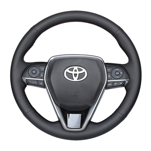 2019款丰田雷凌方向盘套真皮手缝八代凯美瑞亚洲龙卡罗拉专用21款