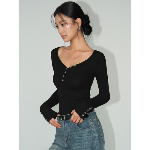 修身显瘦内搭打底衫上衣针织T恤