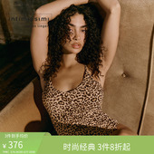 打底连体衣BOD2577 性感豹纹印花修身 Intimissimi意舒漫时尚 经典