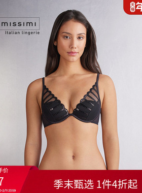 Intimissimi意舒漫女士时尚ELENA亮片蕾丝胸衣式文胸RID2557