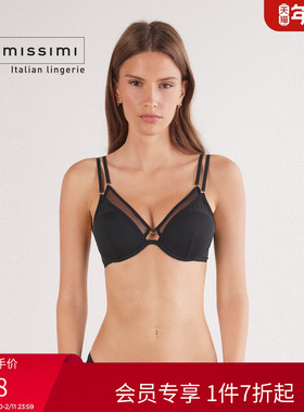 Intimissimi意舒漫ELENA时尚性感网纱深V有衬垫文胸RID2580