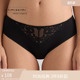 Intimissimi意舒漫女士经典 SI1294V 花卉低腰蕾丝包臀三角内裤