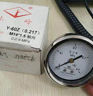 用于上海申安器械厂生产的LDZX-30KBS型立式压力蒸汽灭菌器压力表图片