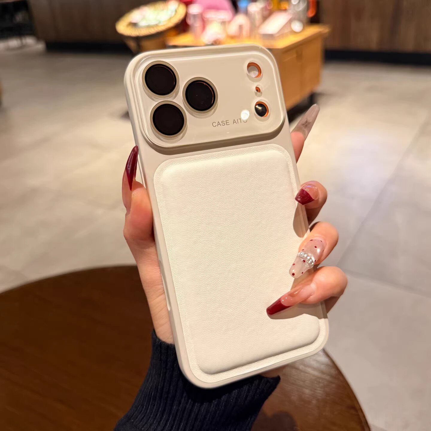 适用于苹果17promax手机壳新款iPhone17ins高级气垫皮质防摔16自带镜头膜16ProMax素皮小众15女款14全包外壳