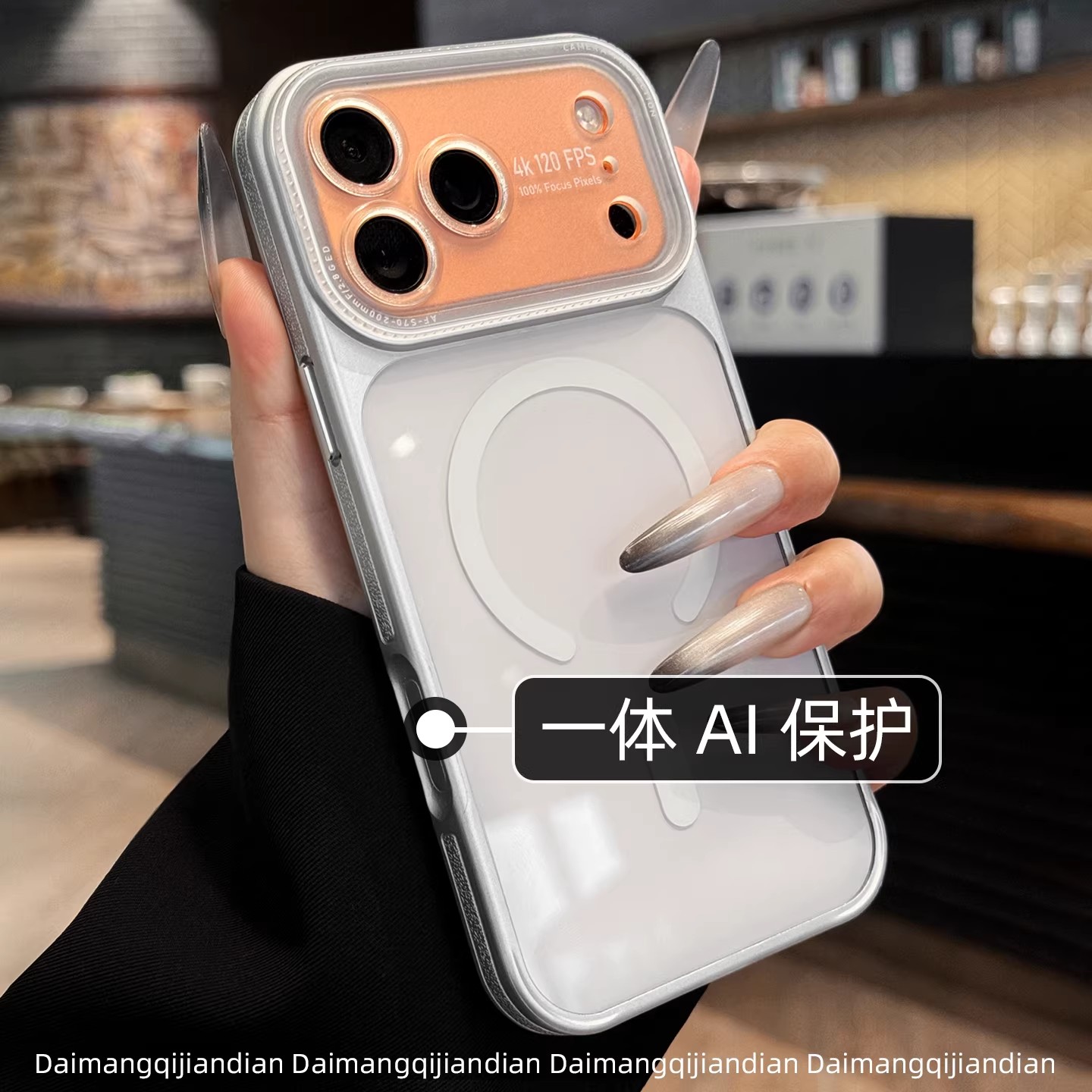 适用于苹果17Promax手机壳新款iPhone17软边硬背防摔磁吸壳16Promax镜头全包保护外壳17简约创意撞色男女外壳