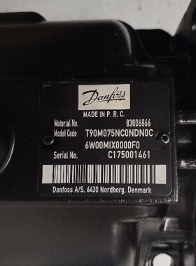 搅拌车T90L100MA1NN80F3C7E03MKX383824丹佛斯Danfoss轴向柱塞泵
