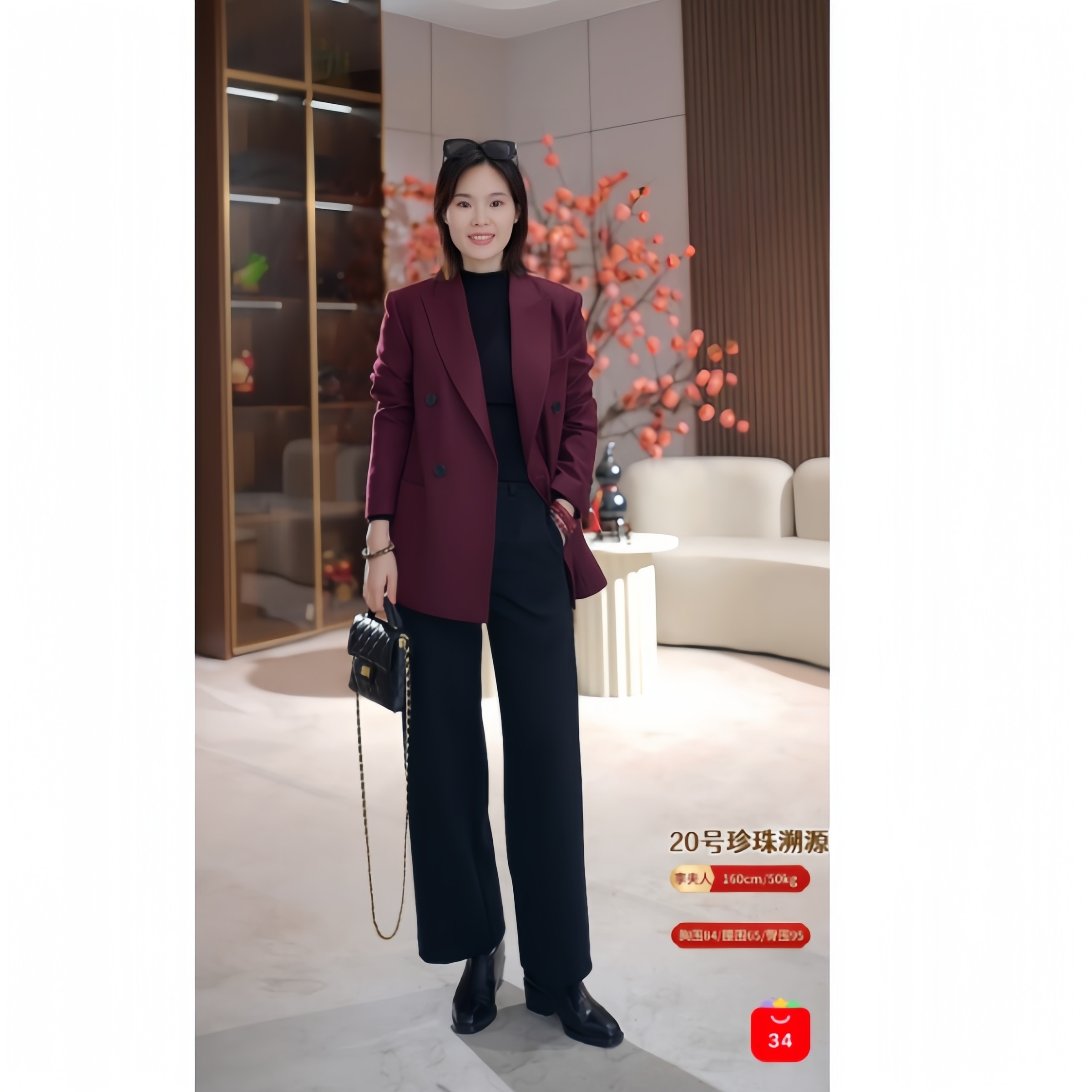 【李夫人专享】 精纺羊毛西装10681,女装/女士精品,西装,淘宝优惠券,粉丝福利购,淘宝优惠卷