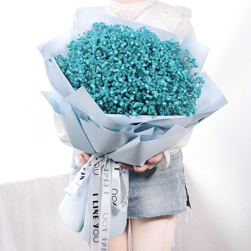 大束满天星花束干花真花自然风干送女朋友闺蜜生日情人节礼物