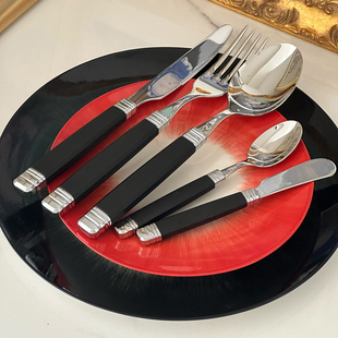 边集EDITOR意大利Rivadossi ROSSINI餐刀餐叉餐勺甜点勺黄油刀