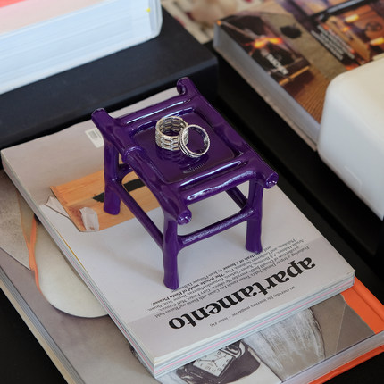 边集EDITOR 糖浆syrup竹凳托盘首饰收纳盘可爱礼物