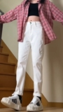 夏季潮弹力休闲修身牛仔裤夏季痞帅九分小脚裤N217#-P60-控88，男装牛仔裤，星座905