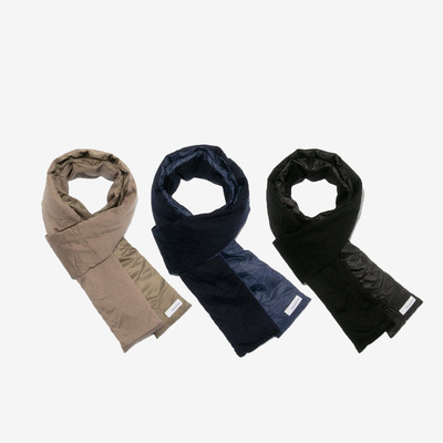 NANAMICA Down Muffler FW25新款光电子保暖轻量羽绒双面围脖围巾