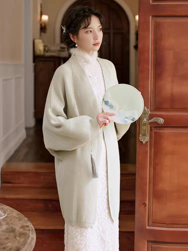 清仓一粒扣针织开衫女春秋减龄