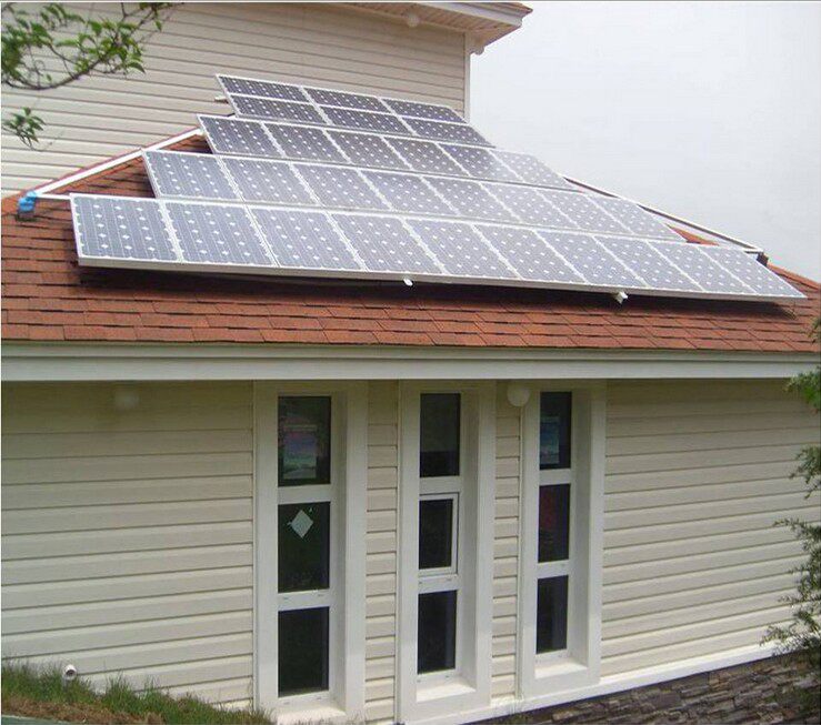 15kw输出离网家用光伏发电系统全套设备 电站包邮