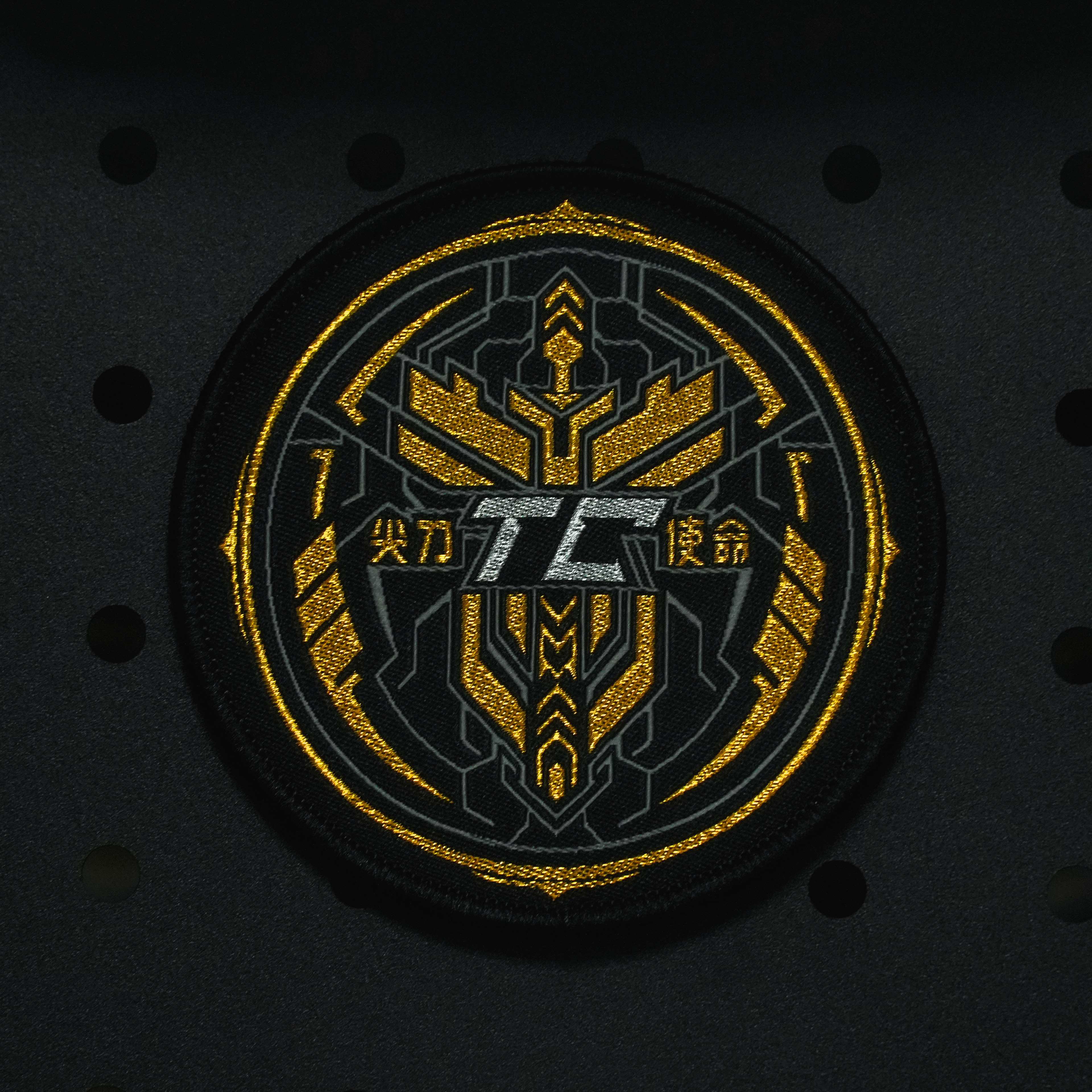 TC尖刀使命魔术贴纪念章