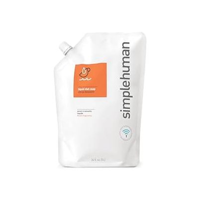 simplehuman Citrus Blossom Dish Soap Refill Pouch， 34 Fl Oz