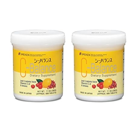 Umeken C-Balance High Potency Vitamin C - Chewable， Conta