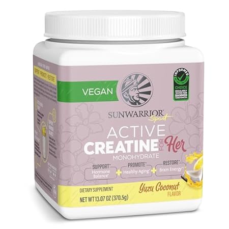 Sunwarrior Creatine Monohydrate Powder for Women | Muscle