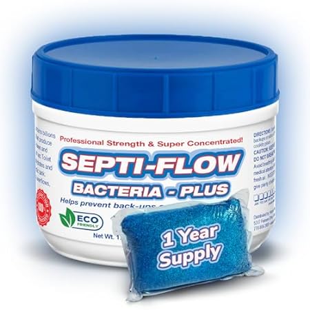 Septic Tank Treatment | Septic Enzyme Pods | 1 Year Suppl