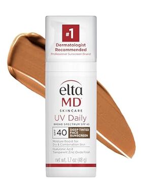 EltaMD UV Daily SPF 40 Tinted Face Sunscreen Moisturizer，