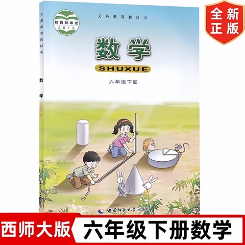 2025新华西师版六下数学教科书