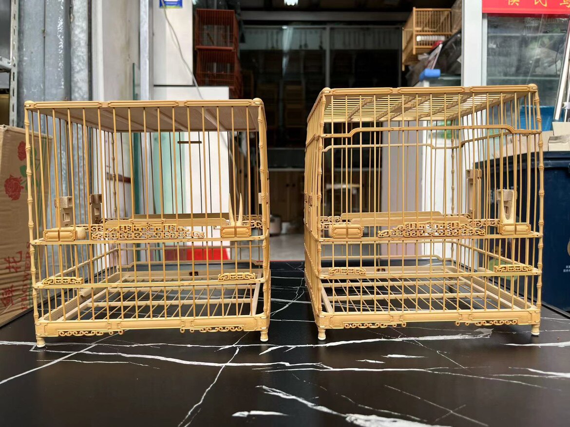 方卫清师傅篆体款,饕餮大门花全竹满工起线花门花脚绣眼套笼