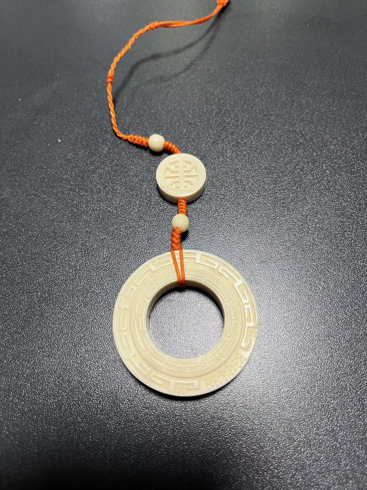 精品绣眼笼扣环 绣眼方笼圆笼斗四方笼均可用 雕刻回文手扣 板指
