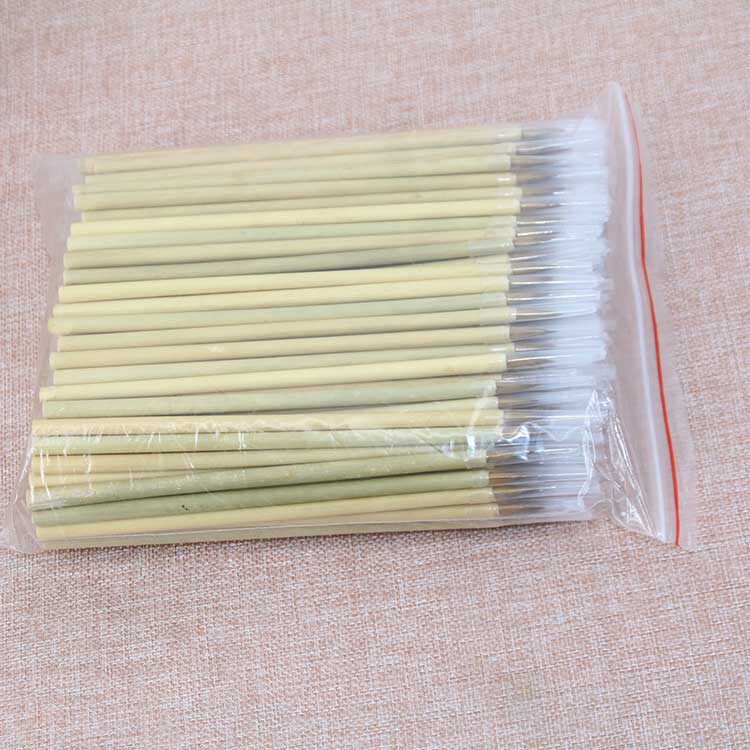 厂家工艺品勾线笔特细 修正 狼毫 小毛笔 描笔 狼毫笔 油画笔