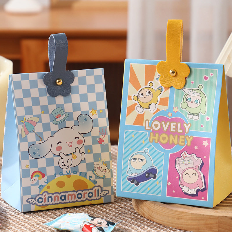 蛋仔小礼盒宝宝满月卡通