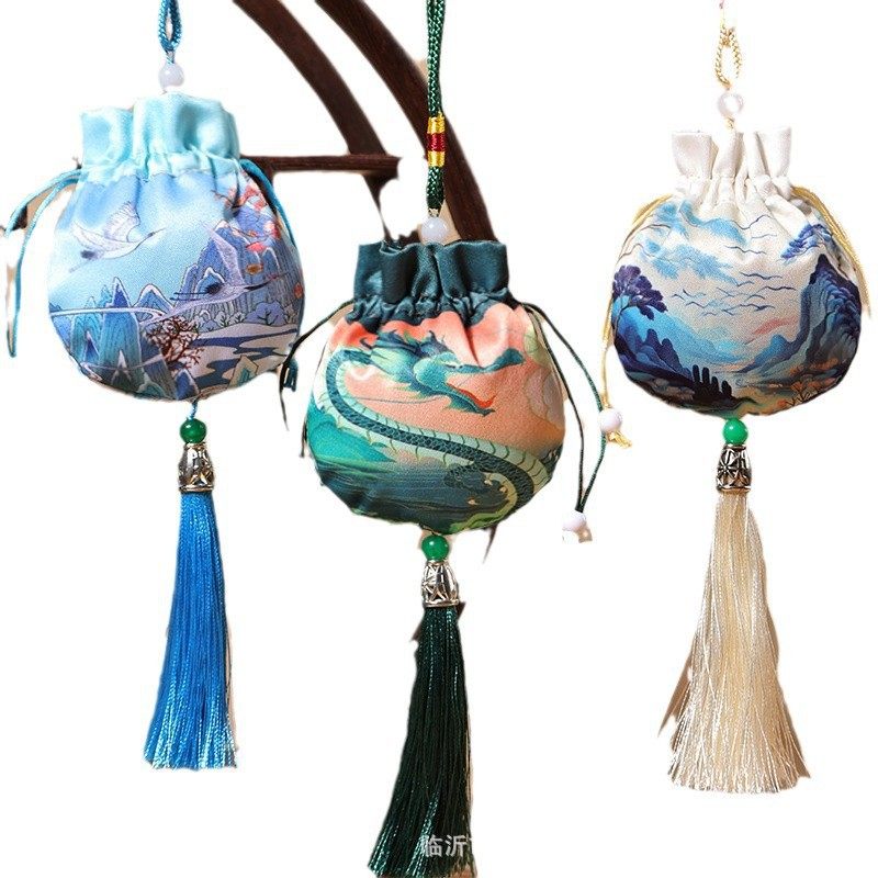 重阳节非遗手工diy艾草香囊材料包香包空袋荷包茱萸桂花香袋挂件,居家日用,香包/香囊,淘宝优惠券,粉丝福利购,淘宝优惠卷