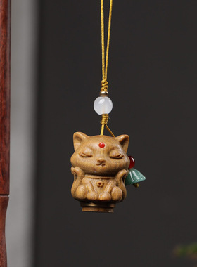 古风木绿檀木九尾狐扩香