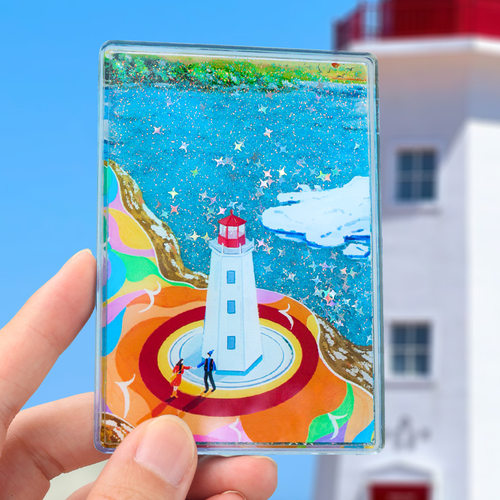 海边度假旅游纪念品AR