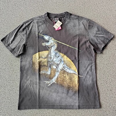 Saint Michael空山基美式高街重磅vintage水洗复古VTG短袖T恤男女