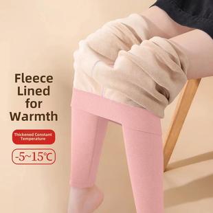 丝绒加厚连体羊绒暖底棉裤 2025新款 秋裤 德国丝绒秋冬内外女式